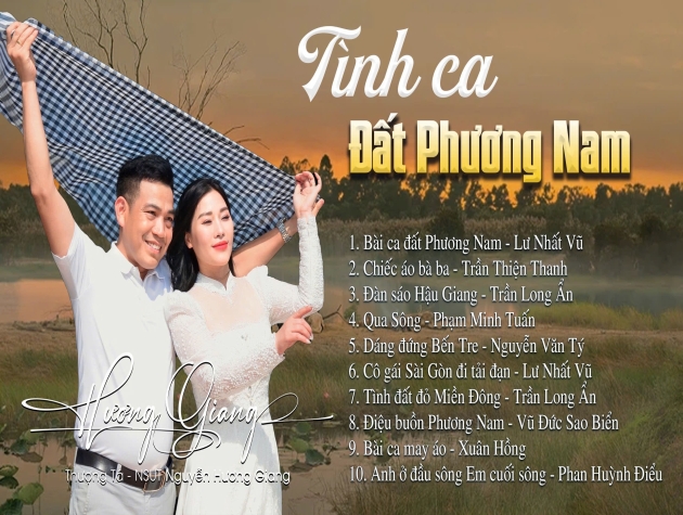 NSƯT Hương Giang ra mắt Album: "Tình ca Đất Phương Nam"